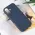 Futrola - maska Teracell Soft Velvet za iPhone 17 6.3 tamno plava.