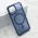 Futrola - maska SILKY MAGSAFE II za iPhone 12/12 Pro (6.1) plava (MS).