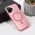 Futrola - maska Magsafe Clear za iPhone 17 6.3 roze.
