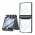 Futrola - maska LINES II za Samsung F751B Galaxy Z Flip 7 5G crna (GKK case) (MS).