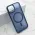 Futrola - maska SILKY MAGSAFE II za iPhone 13 (6.1) plava (MS).
