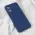 Futrola - maska Teracell Soft Velvet za Xiaomi Redmi 13C tamno plava.