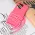 Futrola - maska Crossbody za iPhone 13 Pro 6.1 pink.