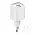 Kucni punjac LDNIO A2318C 20W PD Quick Charge 3.0 sa Type C na Type C kablom beli.