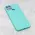 Futrola - maska Camera Color HD za Realme C25 mint.