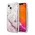Futrola - maska Guess Hc Liquid Glitter Peony za iPhone 13 6.1 roze (GUHCP13MLGPEPI).