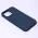 Futrola - maska Teracell Giulietta za iPhone 14 Pro 6.1 mat tamno plava.