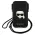 Futrola - maska Karl Lagerfeld Pouch Pu Saffiano Karl Head Large za telefone do 6,7" crna ( KLHCP12LOPHKHK).