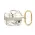 Futrola - maska Guess za Airpods 3 TPU siva (GUA3HCHMAG).