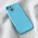 Futrola - maska Teracell Soft Velvet za iPhone 14 6.1 mint.