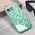 Futrola - maska Shiny glass za iPhone 13 Pro Max 6.7 svetlo zelena.