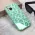 Futrola - maska Shiny glass za iPhone 14 6.1 svetlo zelena.