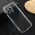 Silikonska futrola - maska Ultra Thin with pluggy za iPhone 16 Pro Max 6.9 Transparent.