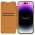 Futrola - maska Nillkin Qin Prop za iPhone 16 6.1 braon.