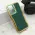 Futrola - maska GOLD LUXE za Samsung A256 Galaxy A25 5G zelena (MS).