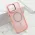 Futrola - maska SHINING MAGSAFE za iPhone 15 Pro Max (6.7) roze (MS).