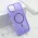 Futrola - maska SHINING MAGSAFE za iPhone 15 Plus (6.7) ljubicasta (MS).