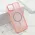 Futrola - maska SHINING MAGSAFE za iPhone 15 Plus (6.7) roze (MS).