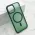Futrola - maska SILKY MAGSAFE II za iPhone 12/12 Pro (6.1) zelena (MS).