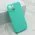 Futrola - maska Soft Silicone za iPhone 15 (6.1) mint (MS).
