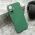 Futrola - maska VELVET TOUCH za iPhone 16 (6.1) tamno zelena (MS).