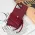 Futrola - maska Crossbody za iPhone 16 Pro Max 6.9 bordo.