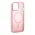 Futrola - maska PURO GRADIENT MAGSAFE za iPhone 15 (6.1) roze (MS).