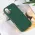 Futrola - maska Teracell Soft Velvet za iPhone 17 6.3 tamno zelena.