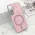 Futrola - maska GLAM GLOW MagSafe za Samsung S921 Galaxy S24 5G/Samsung S931 Galaxy S25 5G roze (MS).