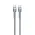 USB Data kabl Remax Fast charging 100W PD RC-172 Type C na Type C srebrni 1m.