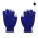 Rukavice za touchscreen RY M (22cm) tamno plave.