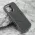 Futrola - maska CARBON MagSafe za iPhone 16 (6.1) siva (big camera) (MS).