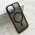 Futrola - maska SILKY MAGSAFE II za iPhone 13 (6.1) crna (MS).