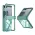 Futrola - maska Transparent COLOR LINE za Samsung F751B Galaxy Z Flip 7 5G zelena (GKK case) (MS).