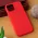 Futrola - maska Teracell Giulietta za iPhone 15 6.1 mat crvena.