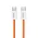 USB data kabl Superior SU-K1025 Type C na Type C 60W 1m narandžasti (MS).