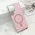 Futrola - maska GLAM GLOW MagSafe za Samsung S928 Galaxy S24 Ultra 5G roze (MS).