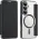 Futrola - maska Magsafe Lux Bi Fold za Samsung S941 Galaxy S26 crna.