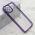 Futrola - maska DIAMOND LENS za iPhone 12 (6.1) ljubicasta (MS).