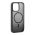 Futrola - maska PURO GRADIENT MAGSAFE za iPhone 15 Pro Max (6.7) crna (MS).