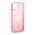 Futrola - maska PURO GRADIENT MAGSAFE za iPhone 15 Plus (6.7) roze (MS).