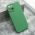 Silikonska futrola - maska Pro Camera za iPhone 15 Plus (6.7) tamno zelena (MS).