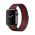 Narukvica intrigue za iPhone Apple watch 42mm crno crvena.