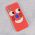 Futrola - maska Smile face za iPhone 12 6.1 crvena.