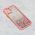 Futrola - maska Frame Glitter za iPhone 13 Mini 5.4 roze.