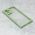 Futrola - maska Candy Frame za iPhone 12 6.1 zelena.