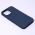 Futrola - maska Teracell Giulietta za iPhone 14 Pro 6.1 mat tamno plava.