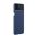 Futrola - maska Elegant Fold za Samsung F721B Samsung Galaxy Z Flip 4 tamno plava.