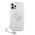 Futrola - maska Guess Hc PC 4G Metal Charm za iPhone 12 Pro Max 6.7 srebrna (GUHCP12LKS4GSI).