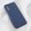 Futrola - maska Teracell Soft Velvet za Samsung A135 Galaxy A13 4G tamno plava.